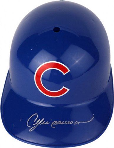 Andre Dawson Chicago Cubs Autographed Full size Rep Batting Helmet