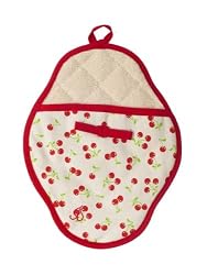 Jessie Steele Pot Mitt, Retro Cherries