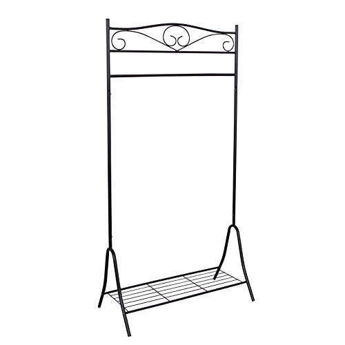 Set 4 Ganci Da Parete Shabby Chic - Ferro Laccato, Marrone Anticato E Grigio