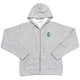 Colorado State Rams NCAA Hoody Full Zip Hooded Sweatshirt For Women (Grey Heather) at Antigua