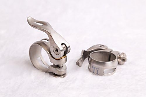 itanium Ti CNC Seatpost clamp31.8 or 34.9mm Titaniun Bolt