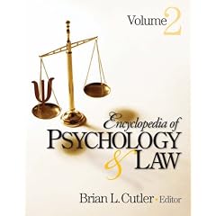 Encyclopedia of Psychology and Law (2 volume set)