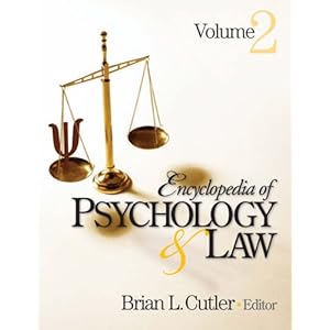 Encyclopedia of Psychology and Law - Brian L. Cutler 