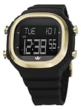 Adidas Originals Unisex Watch ADH2046 Seoul with LCD Dial and Black PU Strap Reviews