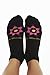 Toe Talk “Be Mindful” Non Slip Grip Socks, Women’s Sizes 6-10, Black, Ideal for Pilates Yoga & Mindful Practice