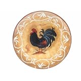Certified International Golden Rooster 16-1/4-Inch Round Platter