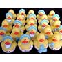 Two Dozen (24) Blue BOY Mini Rubber Ducky Duck Baby Shower Birthday Party Favors
