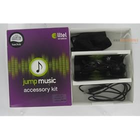 JUMP MUSIC ACCESSORY KIT LG 8600 ALLTEL CELL PHONE NEW