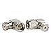 2pcs UHF Male PL259 to Female SO239 RF Coaxial Adapter, UHF 90Â°Right Angle Connector, F Type Female to Male Connector for CB Radio Antenna, Wireless LAN Devices, Coaxial cable