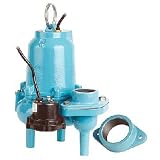 Little Giant ES60D1-10 6/10 HP, 127 GPM @ 10' - Energy Savings, Submersible, Solids Handling Pump w/