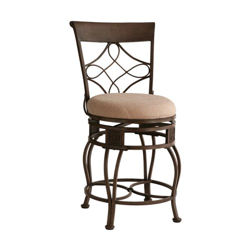 SEI 24-Inch Delaney Swivel Stool
