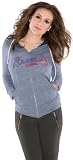 Atlanta Braves Women's Tried and True Tri-Blend Full-Zip Hoodie - by Alyssa Milano
