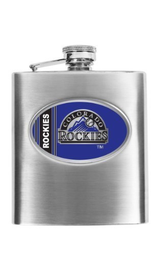 Simran HFMLB-Rockies Colorado Rockies Hip Flask