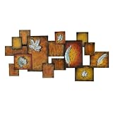 Southern Enterprises Leaves / Abstract Wall Art Panel