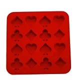 Review  8302 / Silicone Playing Cards Chocolate/Butter/Ice Mould Green