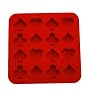 SiliconeZone Poker Butter Mold, Red