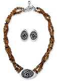 Amber jewelry set, 'Nepta' 19.7 L