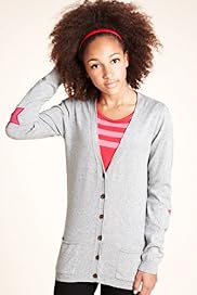 Girls Limited Cotton Rich Boyfriend Cardigan