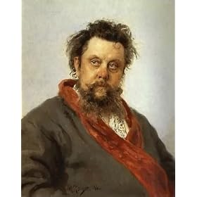"Art, Oil painting reproduction size 24x36 Inch, painting name: Portrait of the Composer Modest Mussorgsky, by Repin Iliya Efimovich"