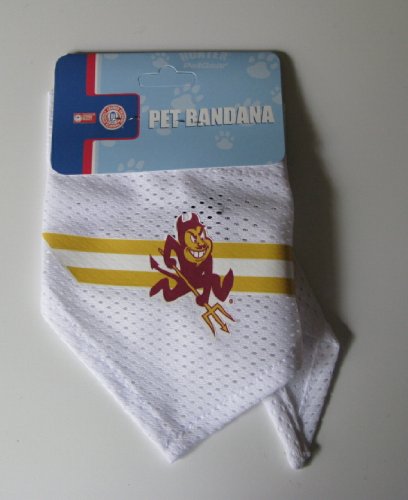 Arizona State Sun Devils Pet Dog Football Jersey Bandana, Small/Medium