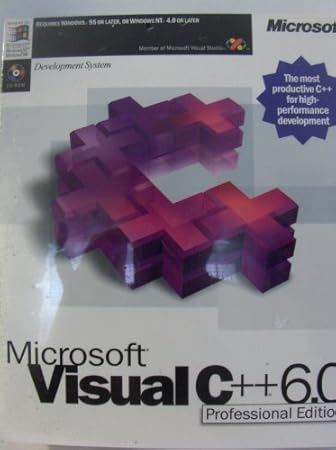 Microsoft Visual C++ 6.0 Professional Edition - c1998