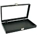 Glass Top Jewelry Pocket Watch Display Travel Case Box