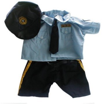 41wH88RHnoL Police Outfit fits 8 10 Stuffed Animals like Webkinz, Shining Star and 8   10 Stuffed Animals