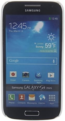 Unique Colorful Plastic Protective Case with White Watercolor Flower Pattern for Samsung Galaxy S4 Mini i9190