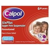 Calpol Six Plus Sachets Sugar Free 250mg