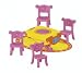 Fisher-Price Dora the Explorer-Dora Magical Welcome House-Dining Room
