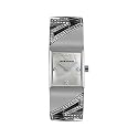 Emporio Armani Women's Crystal-Accented Stainless Steel Bracelet Watch