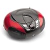 Lenco SCD-37 Tragbares UKW-Radio mit CD-Player (USB 2.0) rot