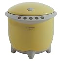 Zojirushi NS-XBC05YR Rizo Micom 3-Cup Rice Cooker and Warmer, Yellow