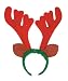 Novelty Christmas Headwear | Reindeer Antlers with Lights & Music