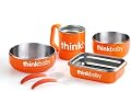 Thinkbaby Complete BPA Free Feeding Set, Orange, 6 Months