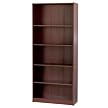 5 Shelf Bookcase-Mahogany