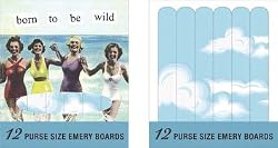anne taintor born to be wild Emery Boards