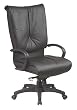 High Back Executive Leather w/ Knee Tilt Control Chair By Office Star