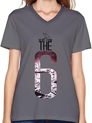Drake Views From The 6 Women's Tshirt Tee XXL DeepHeather