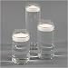 Cylinder Floating Candle Vase Set of 3