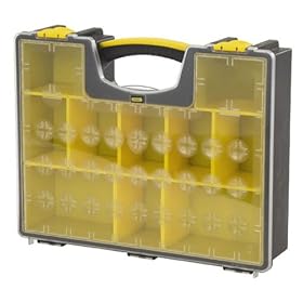 Stanley Consumer Storage 014708R 10-Compartment Deep Professional Organizer