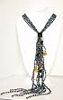 HinsonGayle DIVA Collection Four Strand Black Cultured Pearl Necklace