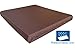 Dogbed4less Orthopedic Gel Infused Memory Foam Dog Bed, Waterproof Liner with Durable Canvas Cover, 37X27X4 Inch