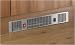 Premium 2 kilowatt Plinth Heater in Stainless Steel