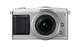 Olympus Pen E-P1 Compact System Camera (14-42mm Silver Lens Kit) - Silver