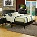 Alpine Furniture SV-01 Q-Set Queen Low Profile Sleigh Bed in Dark Espresso