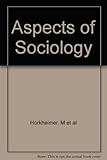 Aspects of sociology