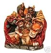 DISNEY HARMONY KINGDOM BAD GUYS FINISH LAST FIGURINE