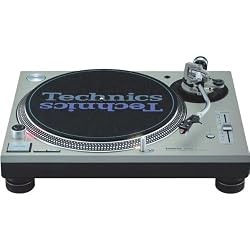 Professional Direct-Drive Turntable With Brake Speed Control - Silver