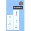 Po�tique du traduire